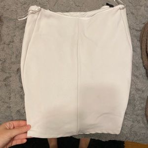 White Pencil Skirt